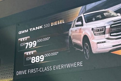 GWM Tank 500 Diesel Resmi Meluncur di IIMS 2026, Ini Harganya