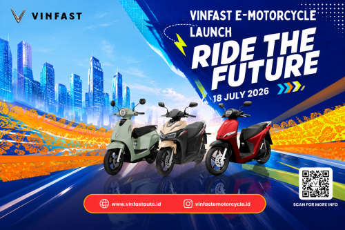 Siap-siap! Masyarakat Indonesia Berkesempatan Lihat dan Jajal Perdana E-Motorcycle VinFast