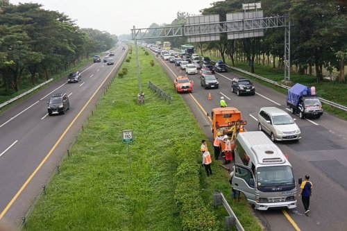 One Way Arus Balik Diperluas dari Km 263 hingga Km 70 Cikampek Utama