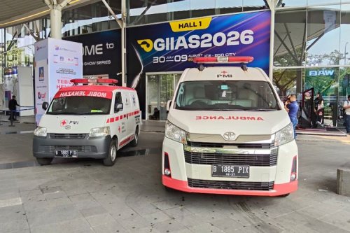 Ratusan Ambulans Terima Bantuan Komponen Keselamatan di GIIAS 2026