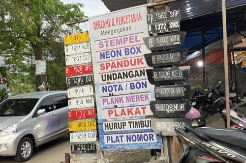 Polisi Incar Pelat Nomor Palsu Saat Operasi Keselamatan Jaya