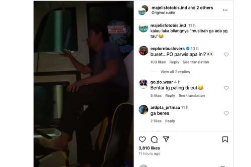 Viral Sopir Bus Mengemudi Pakai Kaki, Ini Penjelasan dari Pakar