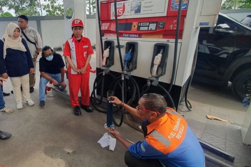 Korban Pertamax Tercampur Solar di SPBU Sleman Bertambah