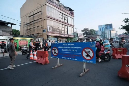 Car Free Day Depok Hari Ini Libur Jelang Lebaran