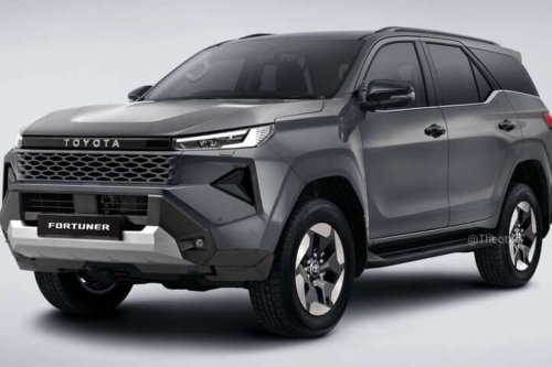 Toyota, Toyota Fortuner, Rendering Wajah dan Desain Toyota Fortuner 2026
