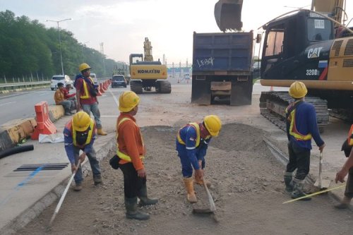 Waspada Macet, Ada Perbaikan Jalan di Tol JORR