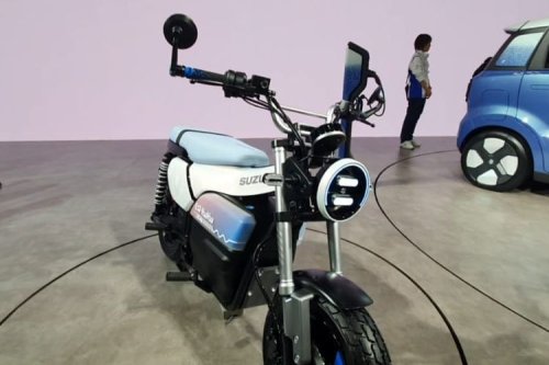 Suzuki , Suzuki e-VanVan: Motor Listrik Sentuhan Retro