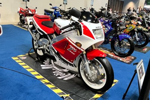 Suzuki RGV 250 Muncul di Pameran Komponen