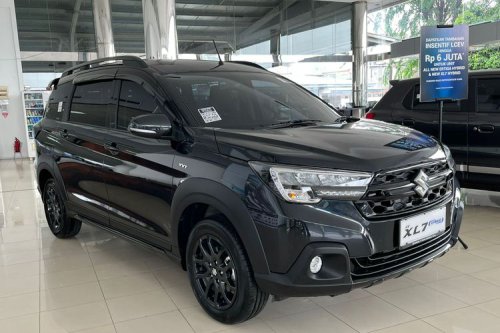 Begini Wujud Suzuki XL7 Hybrid Alpha Kuro