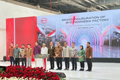 Pabrik BYD di Subang Resmi Beroperasi, Kapasitas Produksi 150.000 Unit