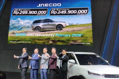 Jeacoo Umumkan SPK J5 di GJAW 2025, Sudah 6.000 Pemesanan