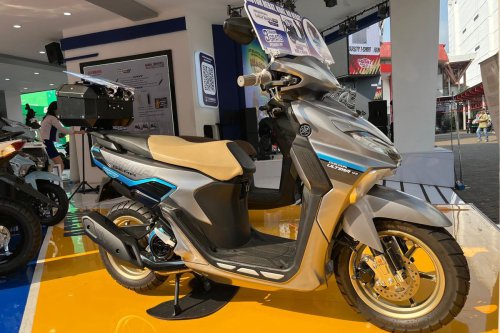 Modifikasi Yamaha Gear Ultima Bergaya Touring Harian