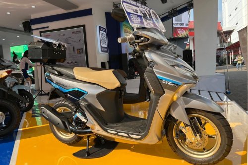 Yamaha, Touring, Modifikasi Yamaha Gear Ultima Bergaya Touring Harian