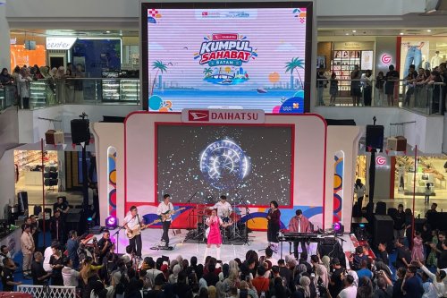 Daihatsu Kumpul Sahabat Hibur Warga Batam, Rocky Hybrid Curi Perhatian