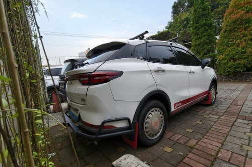 Ketika Mobil Listrik Neta V II Disulap Jadi Rally Look