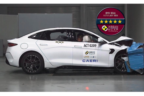 BYD Seal Raih Rating 5 Bintang ASEAN NCAP