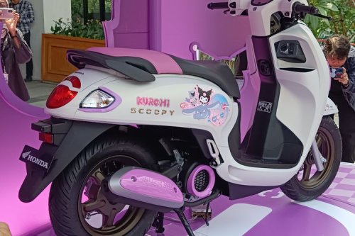 Honda, Detail dan Spesifikasi Honda Scoopy Kuromi, Harga Naik Rp 1 Jutaan