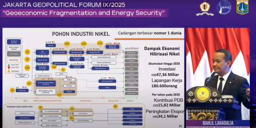Peresmian Ekosistem Baterai Mobil Listrik di Halmahera Timur