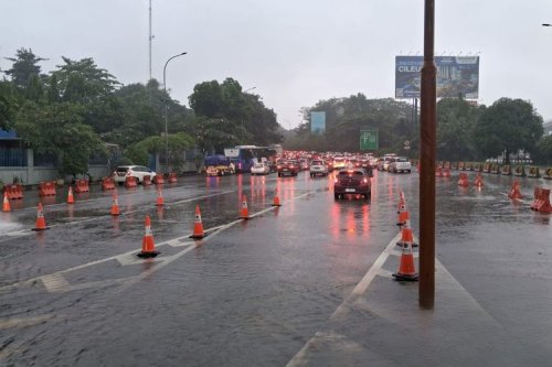 Banjir di Sekitar GT Cibubur, Jasa Marga Klarifikasi Isu Gangguan
