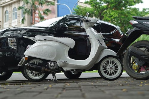 Tren Modifikasi Vespa Matik di 2026: Adopsi Gaya Racing Look