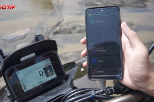 Honda, Honda ADV, Begini Cara Pakai Fitur Honda RoadSync di ADV 160 Terbaru