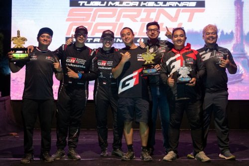 GR Yaris Rally2 Bawa TGRI Sapu Bersih Juara Sprint Rally 2025 Semarang