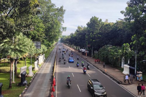 Gladi Upacara HUT ke-80 RI, Ada Rekayasa Lalu Lintas di Monas