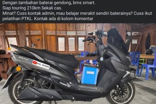 Tren Baterai Gendong Motor Listrik: Dampak dan Risiko Menurut Ahli