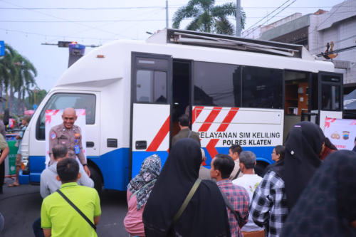 Layanan SIM Keliling Klaten Diliburkan, Alasan Ada Kendala Teknis