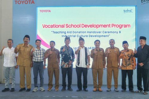 TMMIN Perluas Program Sekolah Vokasi ke Lombok