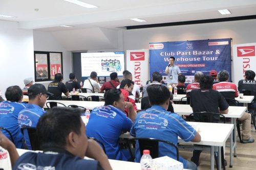 Daihatsu Edukasi Suku Cadang Asli Lewat Part Bazaar ke Komunitas