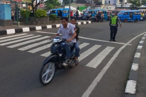 Pengendara Sengaja Copot Pelat Nomor, Bisa Kena Denda Rp 500.000