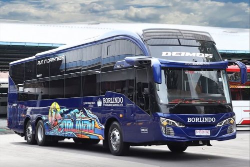 Deretan Bus Baru New Armada di GIIAS 2025, Ada Skylander R25