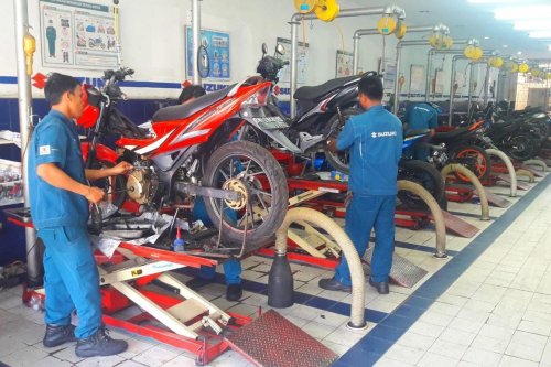 Cek Pajak Tahunan dan Biaya Servis Suzuki Satria Pro di Bengkel Resmi