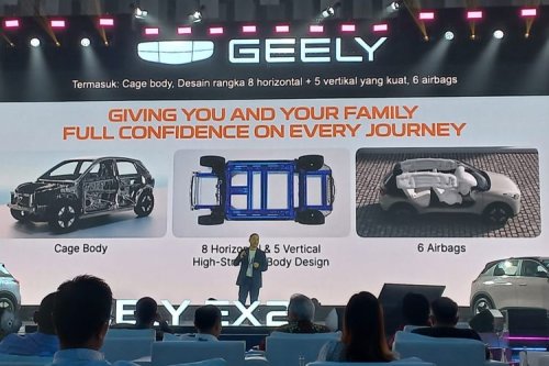 Geely, Modal Geely EX2 Bersaing di Segmen Mobil Listrik Rp 200 Jutaan