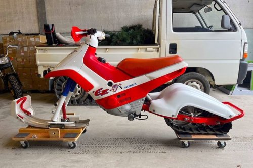 Honda, Honda EZ Snow, Salah Satu Motor Paling Unik dan Langka Honda