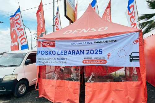 Denso Hadirkan Posko Cek AC Gratis di Jalur Lebaran 2025