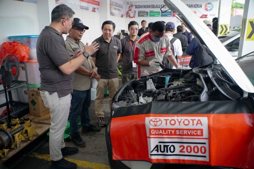 Toyota, 3 Titik Posko Siaga Toyota, Beroperasi 24 Jam Selama Libur Nataru