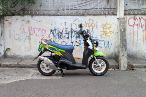Suzuki , Kawasaki, Suzuki Nex FI Tampil Nyentrik: Terinspirasi Kawasaki KSR-II