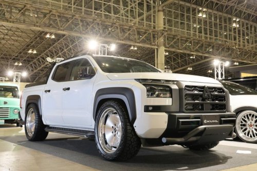 Mitsubishi, Mitsubishi Triton, Modifikasi Mitsubishi Triton Iron Build di Tokyo Auto Salon 2026