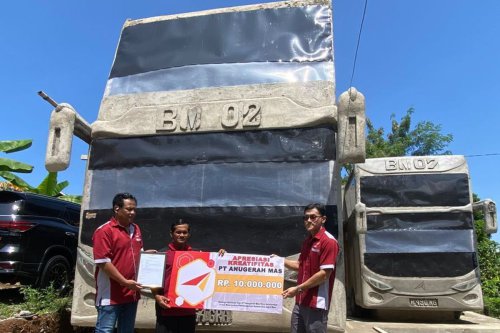 Rumah Bentuk Bus di Wonogiri Dapat Bantuan Rp 10 Juta dari PO Agra Mas