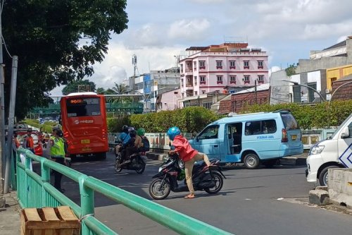 Kemacetan Tak Jadi Alasan buat Melanggar Lalu Lintas