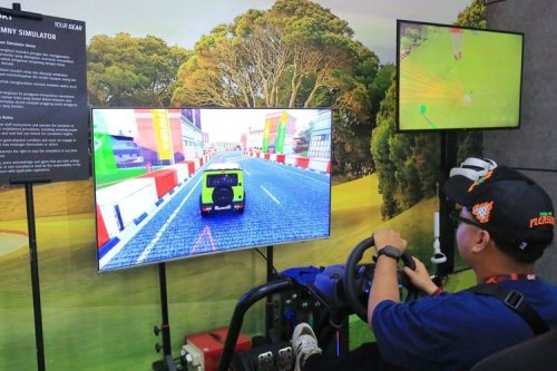 Suzuki , Keseruan Booth Suzuki di IIMS 2026, Pajang 16 Mobil dan Ada Simulator
