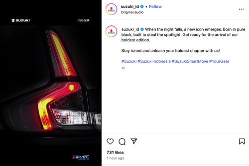 Suzuki , Suzuki XL7, Suzuki Siapkan Mobil Baru, Sinyal XL7 Black Edition?