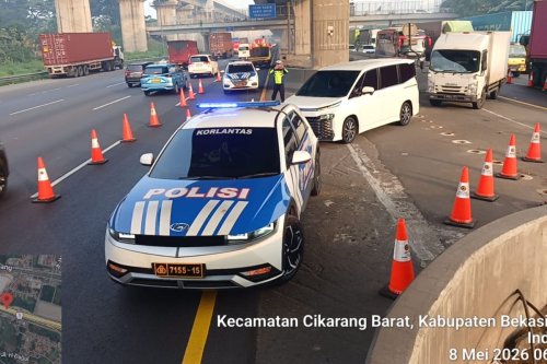 Jasa Marga Terapkan Contraflow Situasional di Tol Jakarta-Cikampek