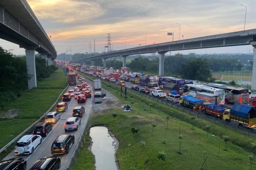 H+3 Lebaran, Lalin MBZ ke Jakarta Naik 202 Persen