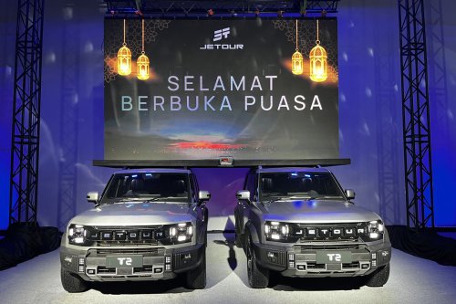 Jetour T2 Pamer Kekuatan Struktur, Topang Layar LCD 700 Kg