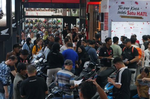 Honda, Penjualan Motor Honda di PRJ 2026 Diklaim Tembus 6.500 Unit