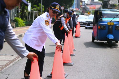 Jalan Salemba Tengah Berlaku Satu Arah, Simak Pengaturan Lalu Lintas
