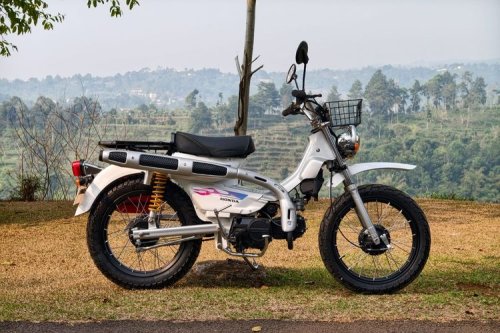 Honda Astrea Grand Mangkrak Disulap Jadi Honda CT